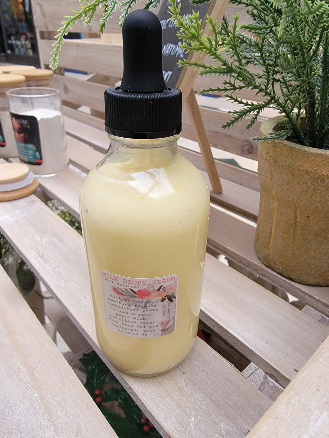 Goats milk serum 4oz(DOBLE SIZE)